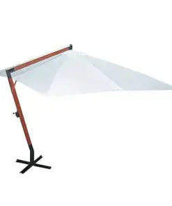 Parasol 300 x 400 cm White