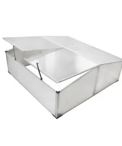 Cold Frame 4 Lids 108x41x110 cm