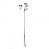 vidaXL Garden Lamp Post White 215 cm