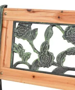 vidaXL Garden Bench 122 cm Wood