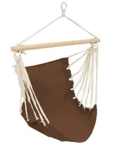 vidaXL Hammock Chair Brown 100×80 cm