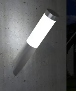 vidaXL RVS Gardenlamp Wall Lamp Waterproof