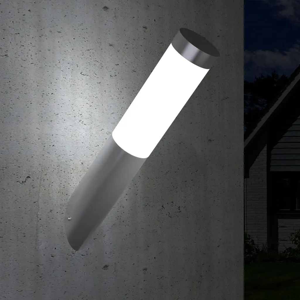 vidaXL RVS Gardenlamp Wall Lamp Waterproof