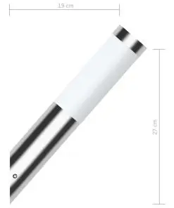 vidaXL RVS Gardenlamp Wall Lamp Waterproof
