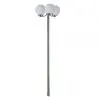 vidaXL Garden Lamp Post 3 Lamps 220cm