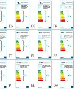 vidaXL Garden Lamp Post 2 Lamps 220cm