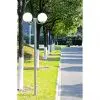 vidaXL Garden Lamp Post 2 Lamps 220cm