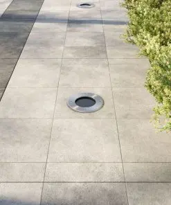 vidaXL Outdoor Ground Lights 3 pcs Round