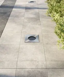 vidaXL Outdoor Ground Lights 3 pcs Square