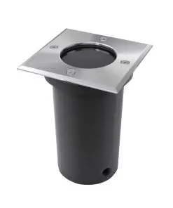 vidaXL Outdoor Ground Lights 3 pcs Square