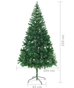 vidaXL Artificial Christmas Tree 210 cm