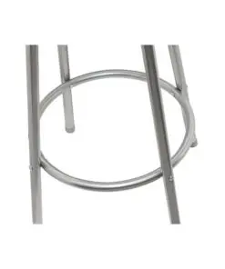 vidaXL Bar Stools 2 pcs Black Faux Leather