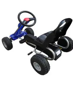 vidaXL Pedal Go Kart Blue