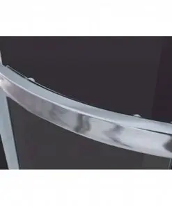 vidaXL Shower Enclosure 80×80 cm Curved