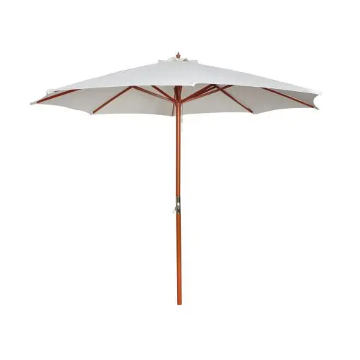 vidaXL Parasol 300×258 cm White