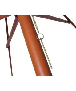 vidaXL Parasol 300×258 cm White