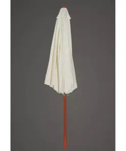 vidaXL Parasol 300×258 cm White