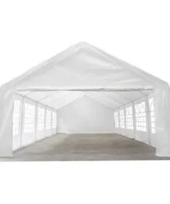 vidaXL Party Tent 10 x 5 m White
