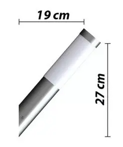 2 Wall Lights 6 x 36 cm