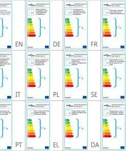 2 Wall Lights 6 x 36 cm