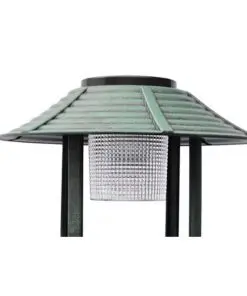vidaXL Bird Bath/ Feeder with Solar Light
