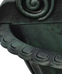 vidaXL Wall Fountain Lion Head Design