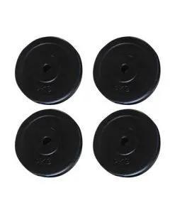 vidaXL Weight Plates 4 pcs 20 kg