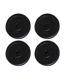 vidaXL Weight Plates 4 pcs 20 kg