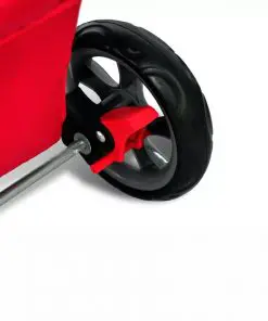 vidaXL Pet Stroller Travel Carrier Red Folding