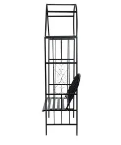 vidaXL Garden Rose Arch with Bench