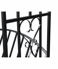 vidaXL Garden Rose Arch with Bench