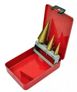 3-Piece HSS Step Drill Set