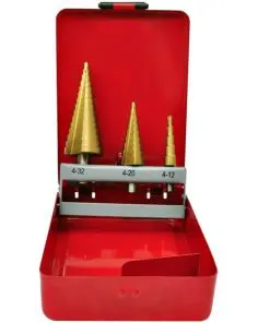 3-Piece HSS Step Drill Set