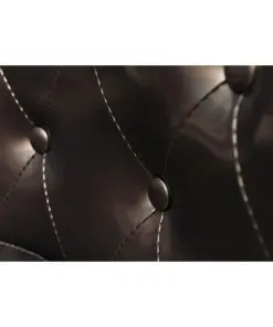 vidaXL Tub Chair Brown Faux Leather