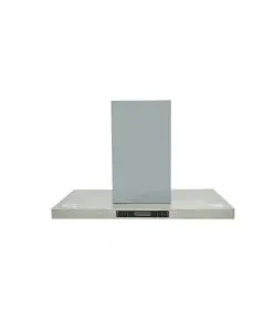 vidaXL Island Mount Range Hood with LCD Display