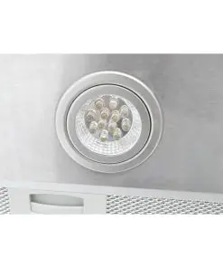 vidaXL Island Mount Range Hood with LCD Display