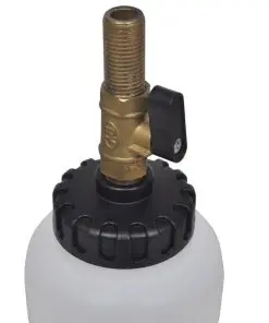 vidaXL Brake and Clutch Bleeder with Fill Bottle