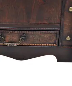 vidaXL Wooden Treasure Chest Large Brown