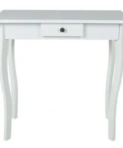 vidaXL Console Table MDF White