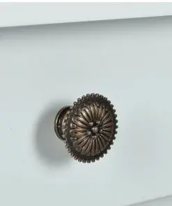 vidaXL Console Table MDF White