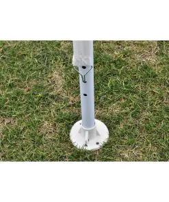 vidaXL Pyramid-Roof Garden Gazebo Pavilion 3 x 3 m