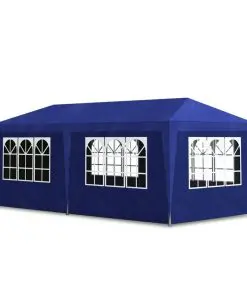vidaXL Party Tent 3×6 m Blue