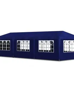 vidaXL Party Tent 3×9 m Blue