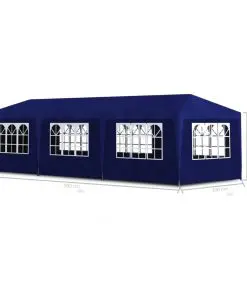 vidaXL Party Tent 3×9 m Blue