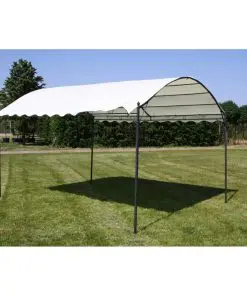 vidaXL Gazebo Fabric Cream White