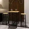 Breakfast/Dinner Table Dining Set MDF with Black Breakfast/Dinner Table Dining Set MDF with Black