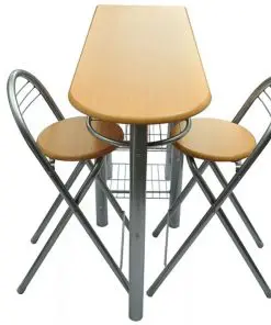 Kitchen / Breakfast Bar / Table and Chairs Set Wood