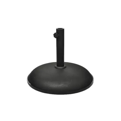 vidaXL Umbrella Base 30 kg Black Steel and Cement