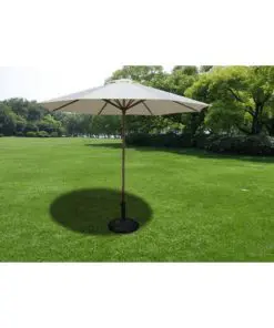 vidaXL Umbrella Base 30 kg Black Steel and Cement