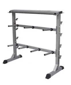 Dumbbell barbell rack